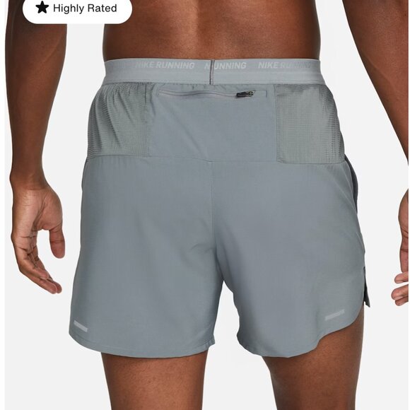 Nike Stride Men's Dri-FIT 5" Brief-Lined Running Shorts - Picture 8 of 9